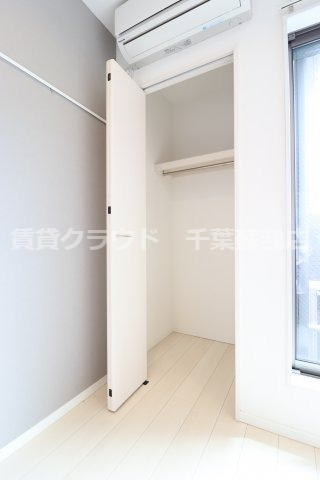 収納　長いコートもかけられるクローゼットです！