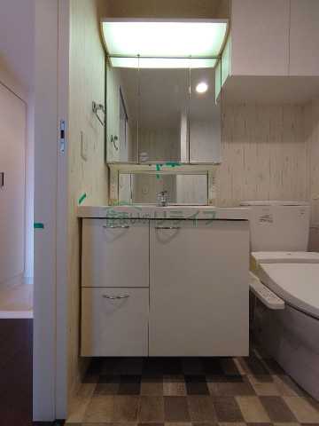 洗面設備　別部屋同間取り参考写真