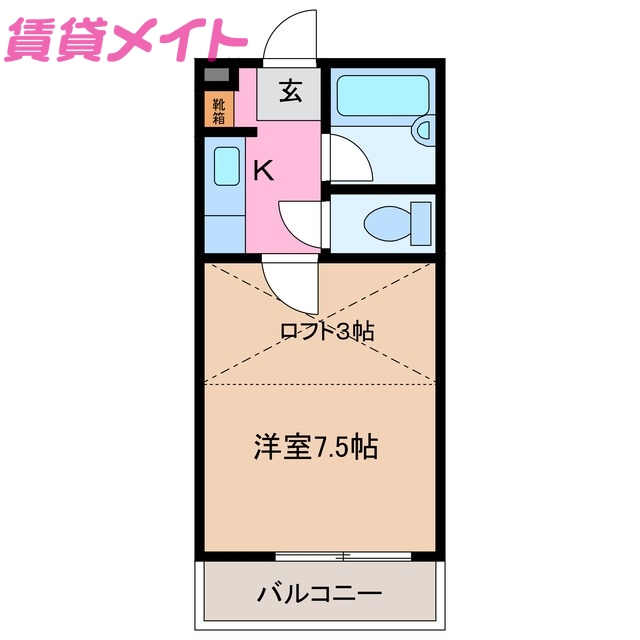 マリオ東員の間取り写真