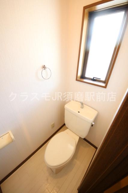 山陽電鉄本線 板宿駅 徒歩11分 2階建 築30年のトイレ写真