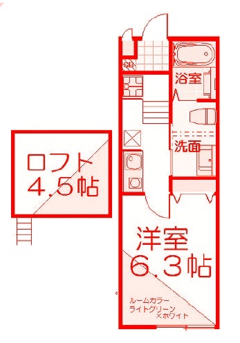 ＪＲ東海道本線 辻堂駅 徒歩3分 2階建 築14年の間取り写真