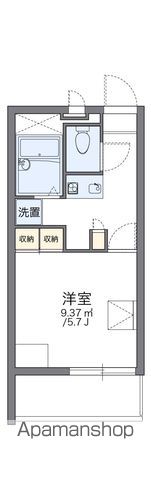 レオパレス三津屋北の間取り写真