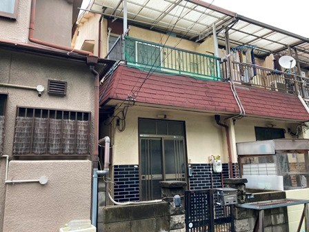 阪神本線 大物駅 徒歩7分 2階建 築52年の外観写真