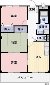 リンピア志水の間取り写真