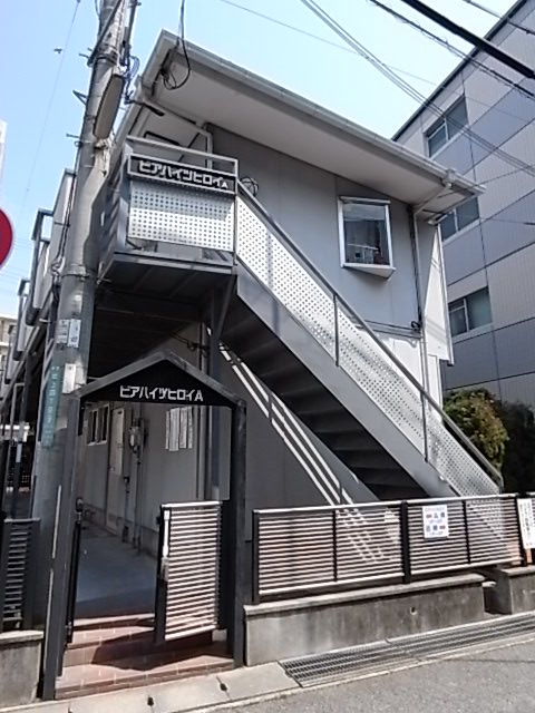 ピアハイツA棟の外観写真
