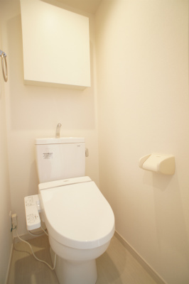トイレ　ゆったりとした空間のトイレです