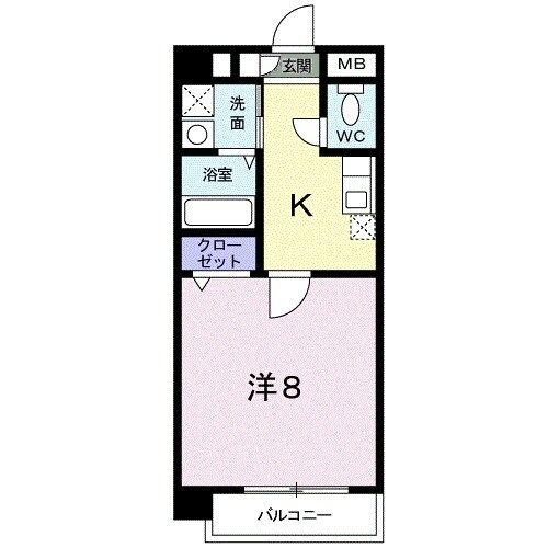 天然館ビルIVの間取り写真