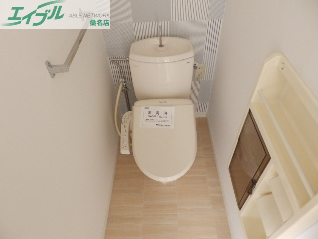 マウントクックB棟のトイレ写真