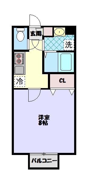 仙台市地下鉄東西線 薬師堂駅 徒歩9分 3階建 築5年の間取り写真