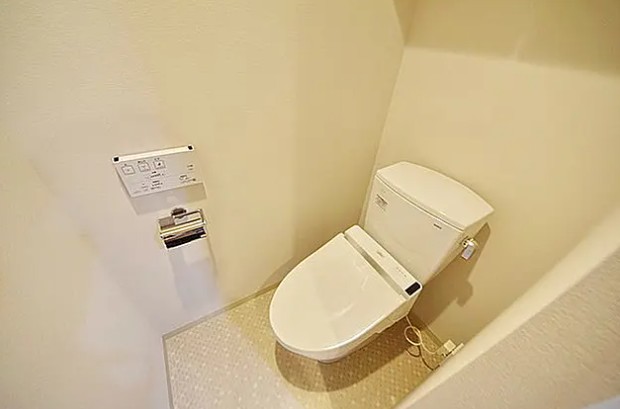 小田急線 祖師ケ谷大蔵駅 徒歩9分 5階建 築10年のトイレ写真