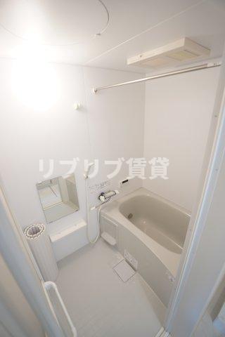 京成千葉線 西登戸駅 徒歩2分 3階建 築4年の風呂写真