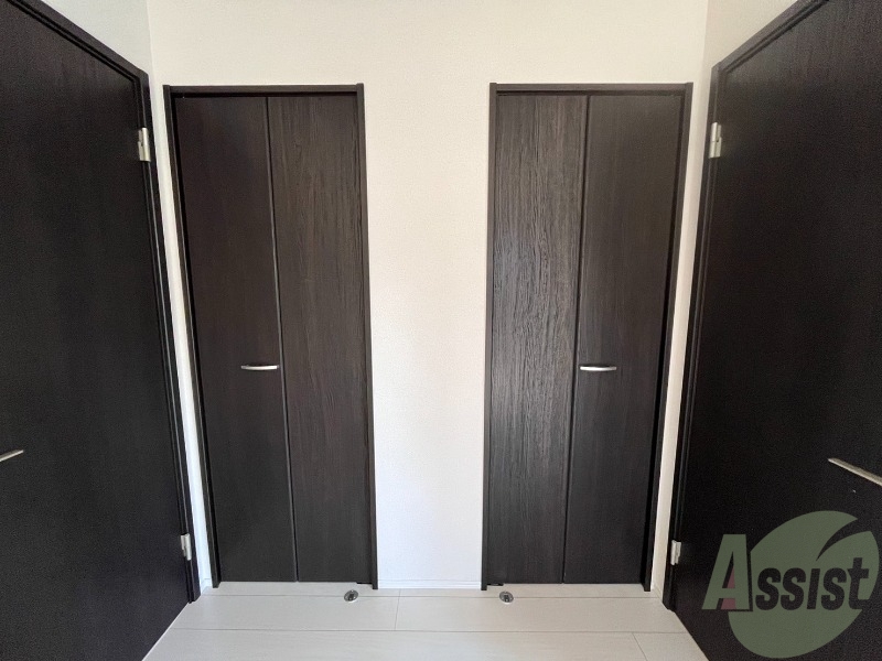 収納　ここに収納があります。収納があると部屋が広く使えます。