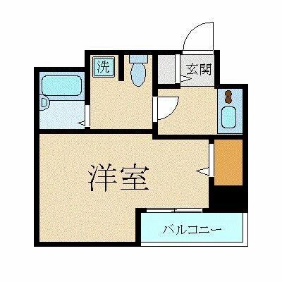 スカイコート日本橋人形町第5の間取り写真