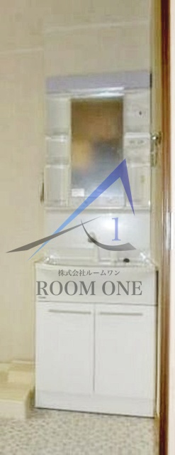 洗面設備　洗面台です。