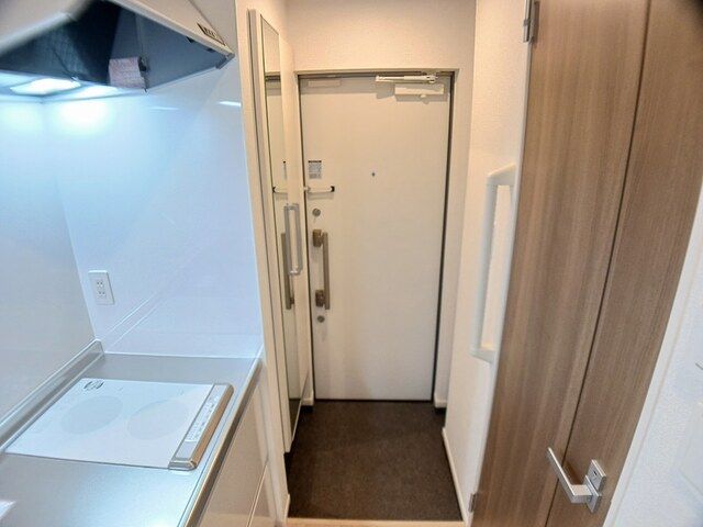 玄関　収納もある玄関です