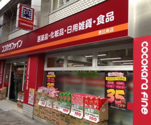 ドラックストア　ココカラファインLuz大森店（ドラッグストア）まで304m