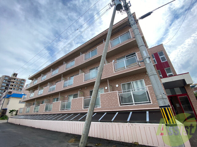 建物外観　札幌市中央区北２条西「コートロティ宮ヶ丘」
