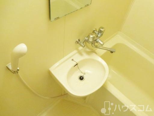 洗面設備　独立タイプではありませんが・・。