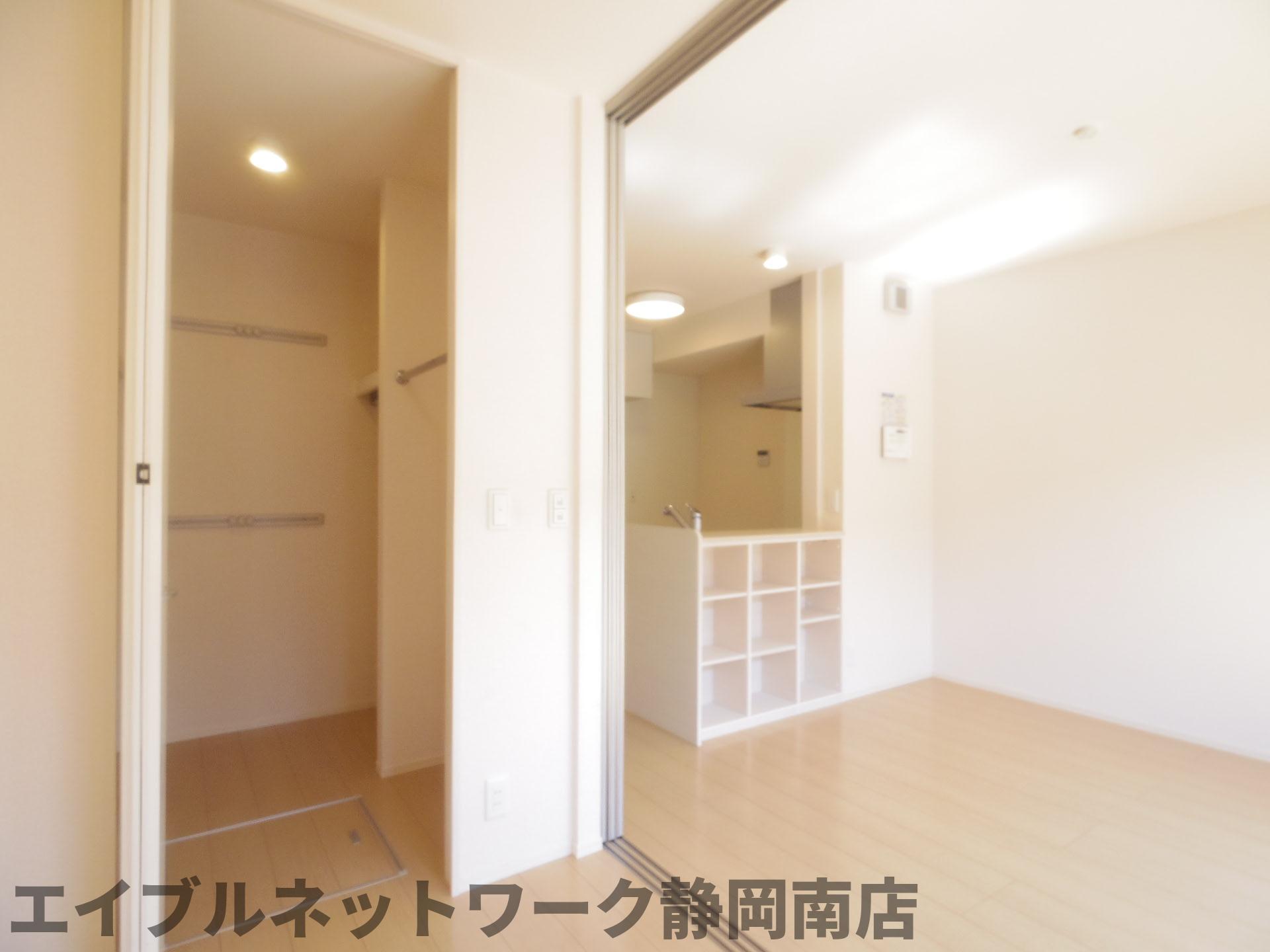 収納　十分な収納スペースがあります
