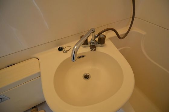 洗面設備　※他号室の写真です