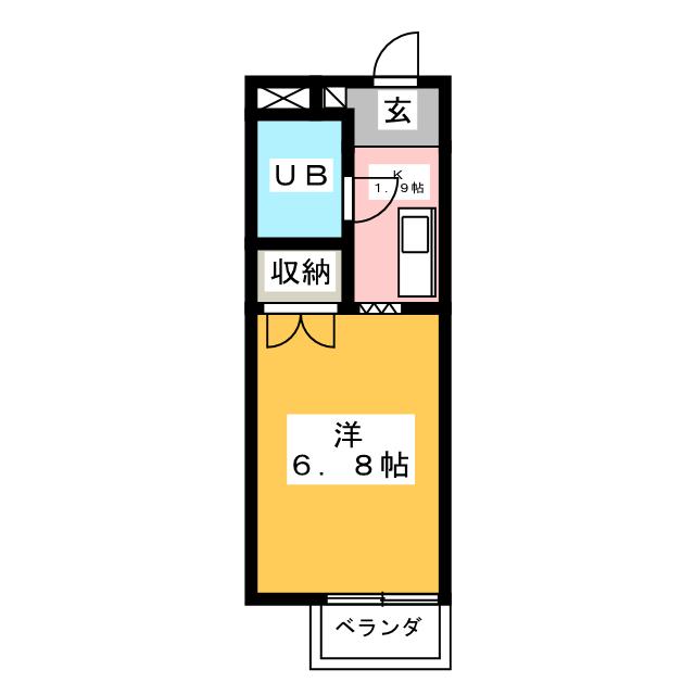 フォレストハイツの間取り写真