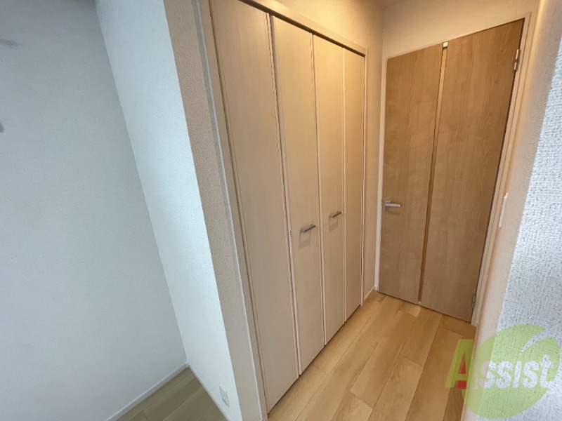 収納　ここに収納があります。収納があると部屋が広く使えます。