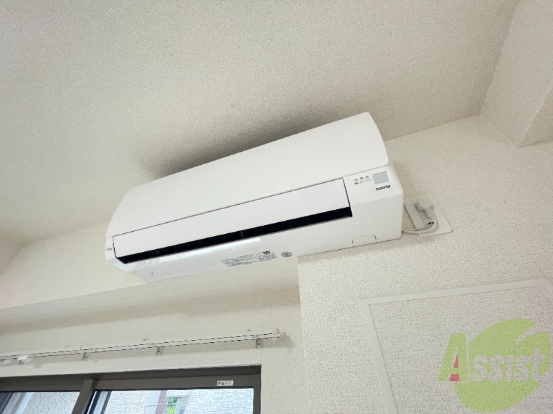 その他設備　エアコン付きです！夏でも冬でも安心ですね。