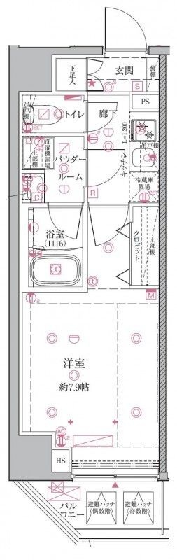 クレイシアIDZ芦花公園の間取り写真