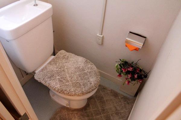 トイレ　柔らかな雰囲気のトイレです
