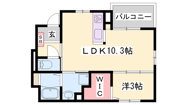 ブリーズ揖保川の間取り写真