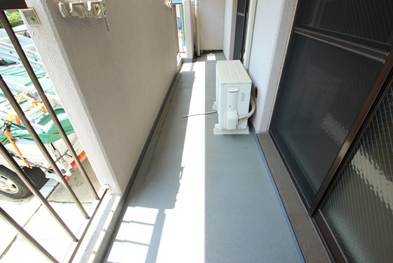 バルコニー　※別部屋の写真です