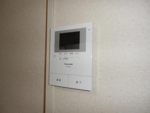 セキュリティ　カメラ付インターホン（イメージ）
