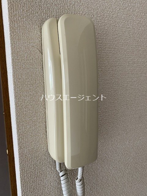 セキュリティ　インターホンです