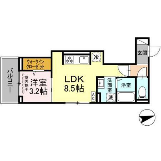 グレイス海田市駅前の間取り写真