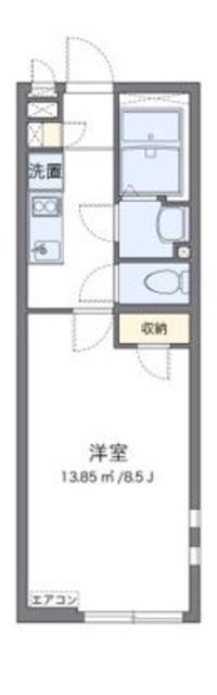 ＪＲ総武線 本八幡駅 徒歩21分 2階建 築7年の間取り写真