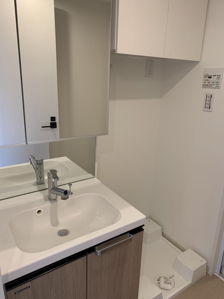 洗面設備　※別部屋の参考写真です。