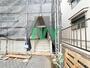 エントランス　建築中