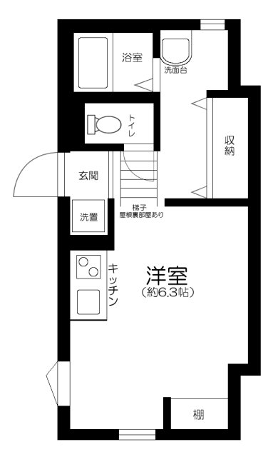 ティーエム三軒茶屋の間取り写真