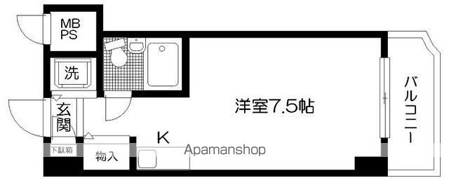 日神パレステージ西大島の間取り写真