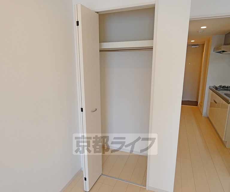 収納　嬉しい大きなクローゼットです。