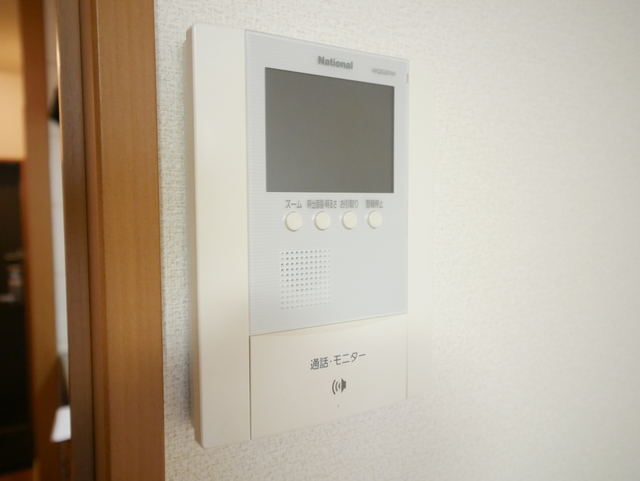 セキュリティ　★モニタ付インターホンがあり、防犯面も安心ですね★