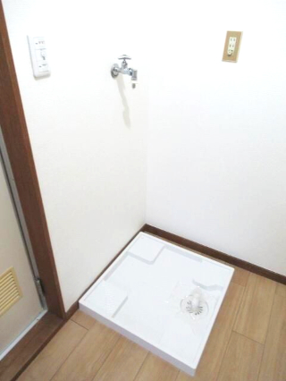その他設備　洗濯機置き場です。