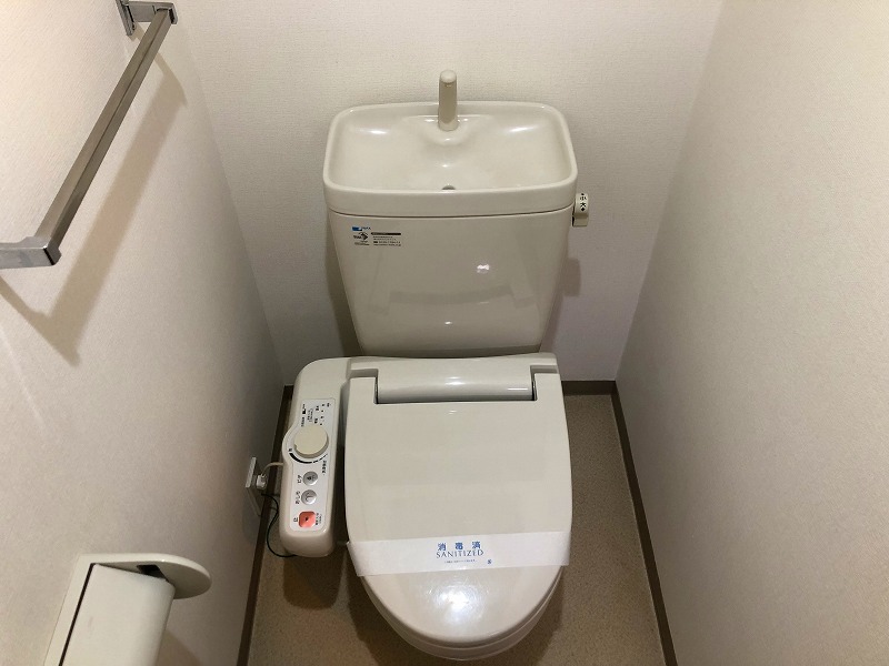 トイレ　清潔感のあるトイレです