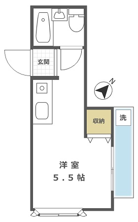 グリーンハウスの間取り