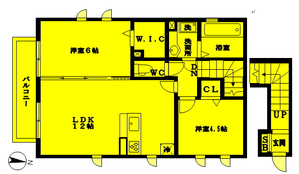 PARK　Aの間取り