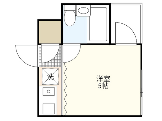 広島市中区榎町のマンションの間取り