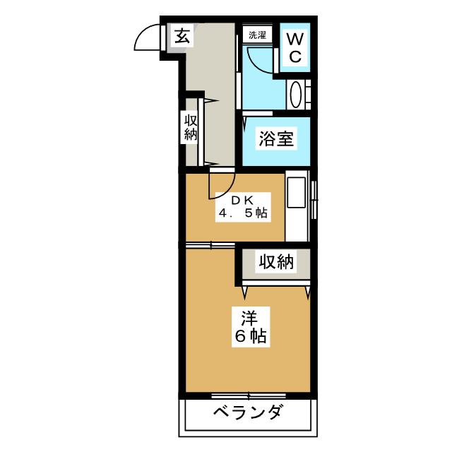 プラリヴィエール綱島の間取り