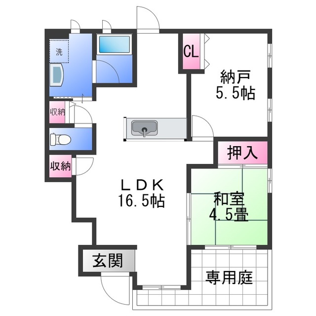 アンシャンテ・シェソワの間取り