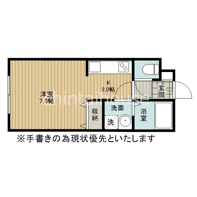 ラピュタ若葉の間取り