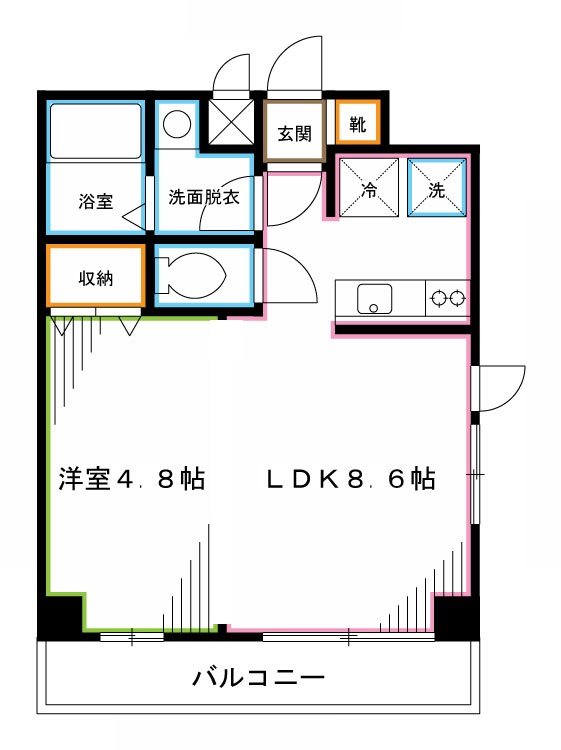 MatsutakaOxfordCourt_間取り_0